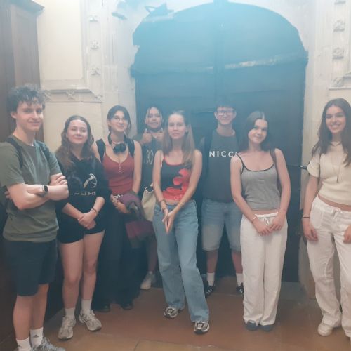 History students visit Great St Mary's Church